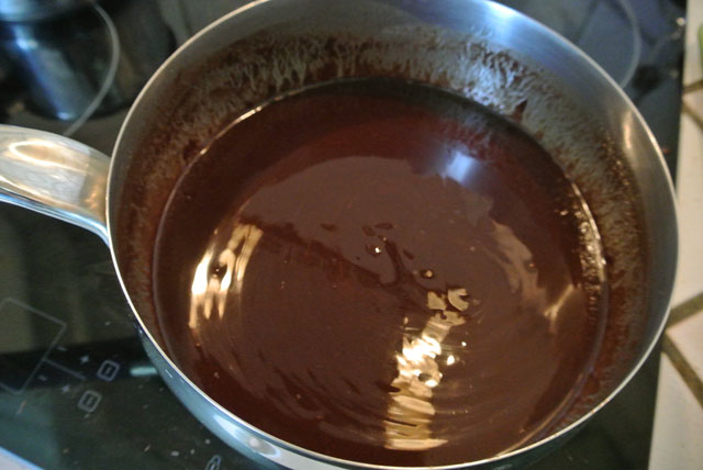 brownies sauce chocolat