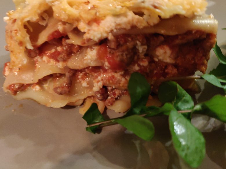 lasagnes bolognaise ricotta